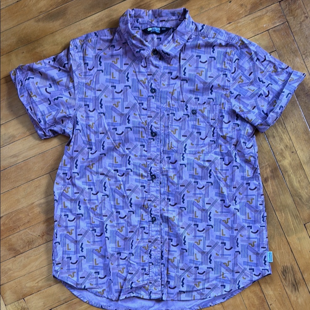 Purple/Mauve Women’s Button Down Trail Shirt/ Sun Shirt